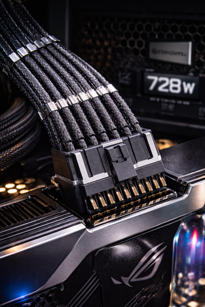 Seasonic Prime TX-1600 1600W Titanium PSU with 12VHPWR cable for RTX 4090