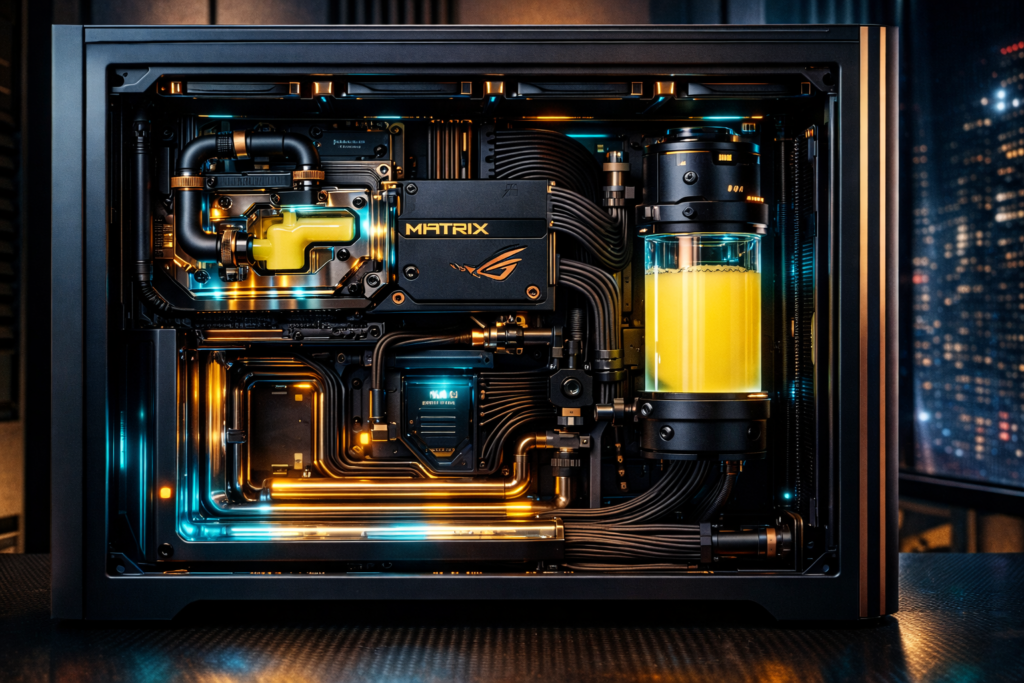 Complete $50,000 Cyberpunk 2077 dream PC build with custom watercooling and RTX 4090